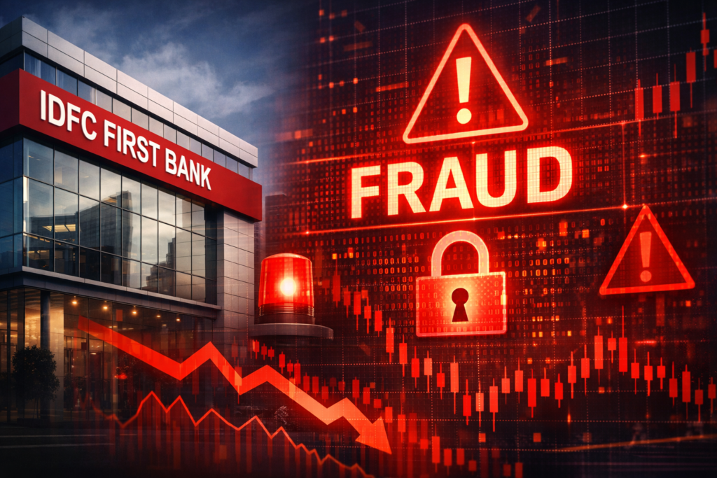 IDFC First Bank Rs 590 Crore Fraud