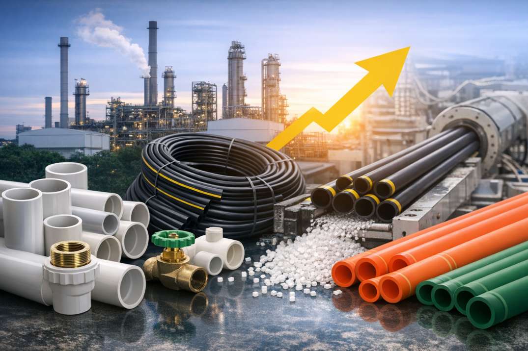Plastic Pipe Industry in India 2025: Massive Capex Boom, Growth Drivers & Company Strategies