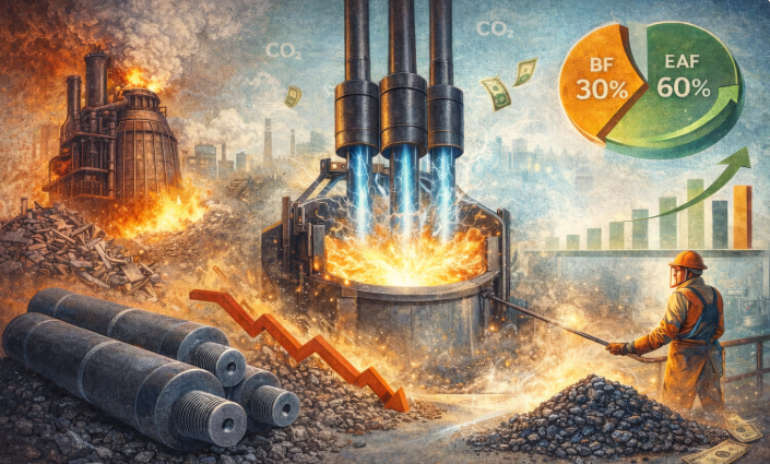 Graphite Electrodes: The Hidden Gatekeeper of Steel’s Green Transition