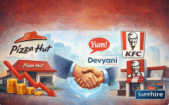 Pizza Hut India Crisis: Can Devyani-Sapphire Merger Revive the Brand?